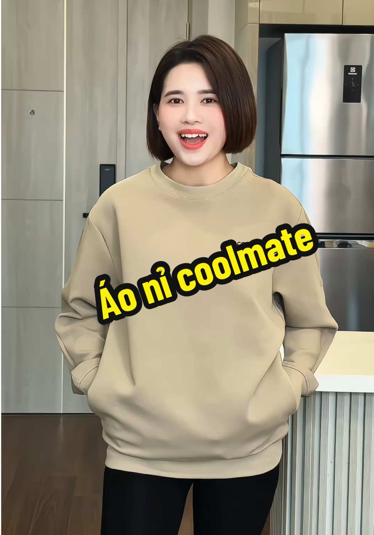 Áo nỉ coolmate#kieugialinh #aoninam #coolmate 