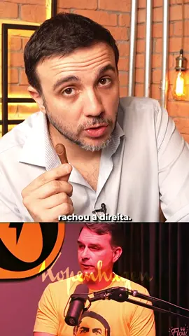 Flávio Bolsonaro rachou a direita #direita #flaviobolsonaro