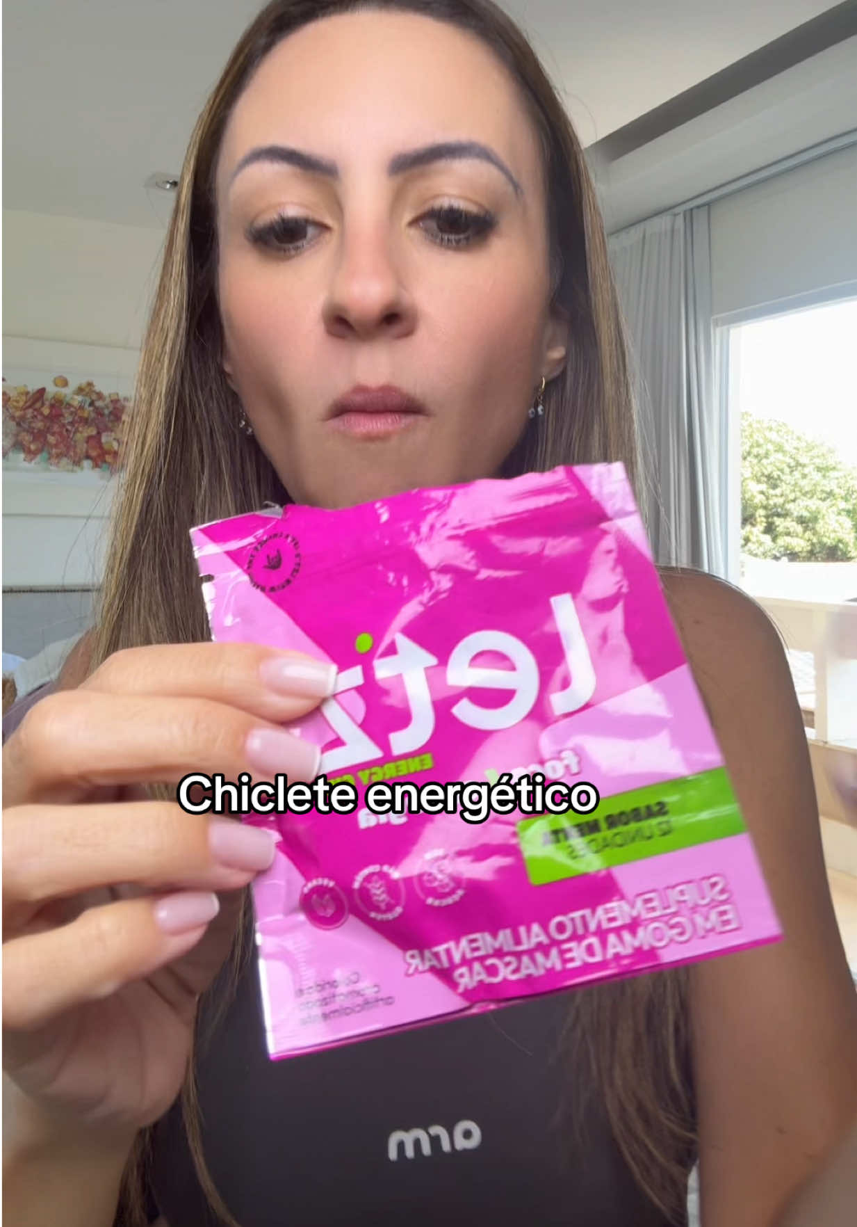 Chiclete energético 