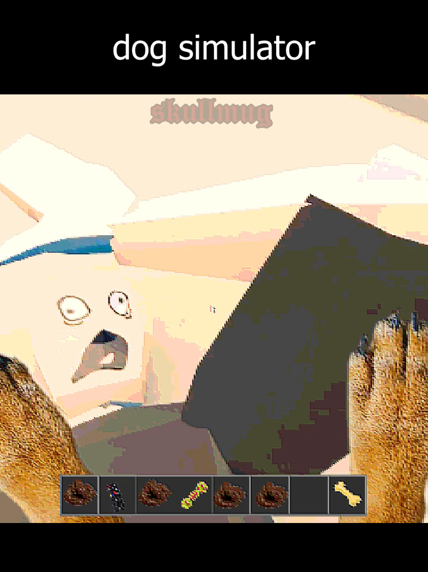 *shocks dog with collar for no reason* . #dog #dogsoftiktok #comedy #animation #simulator 