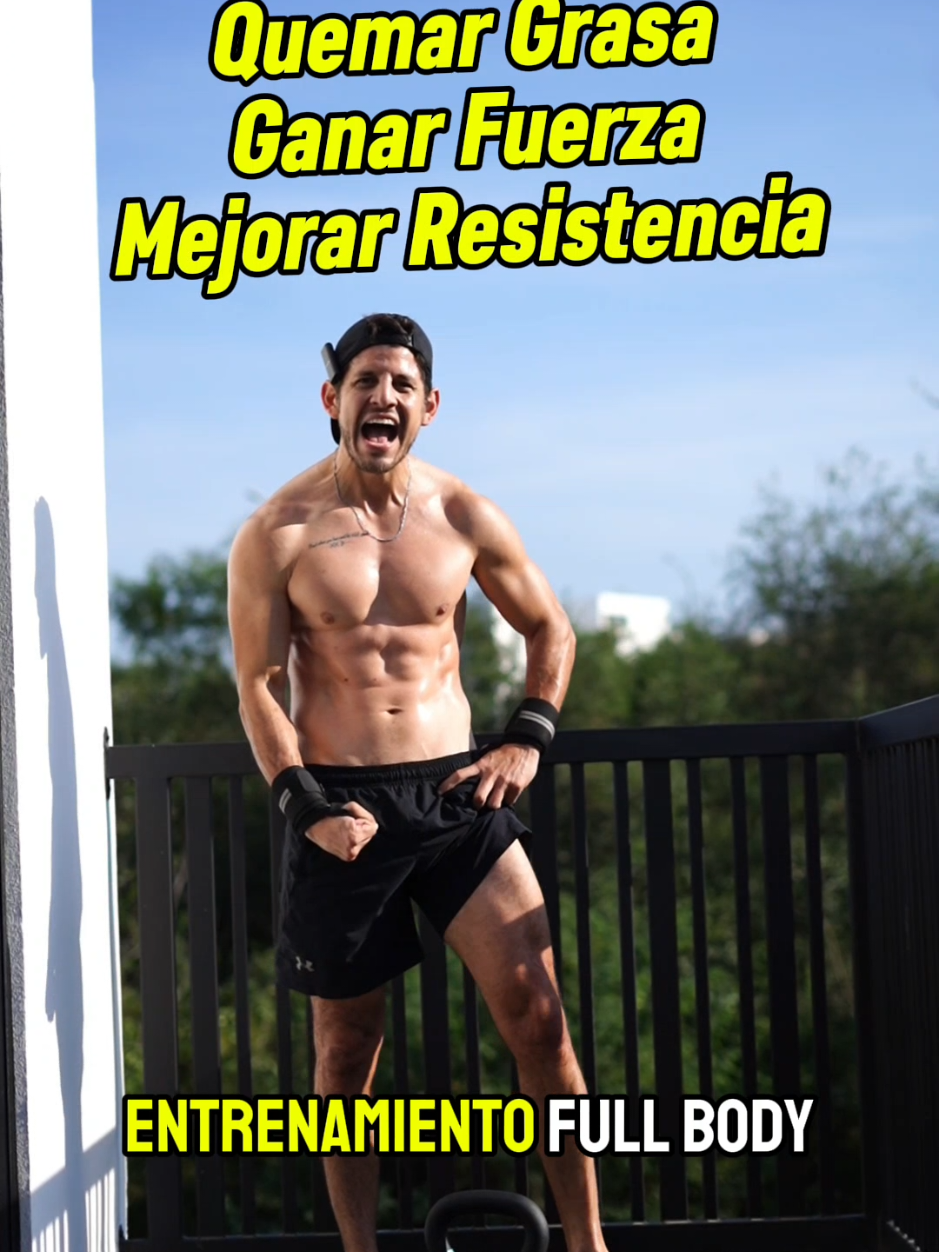 Tu mejor versión no llega sola… Se entrena 💪💥 Nueva rutina FULL BODY con 1 pesa en mi canal 🏠🔥 para quemar, ganar fuerza y mejorar tu resistencia. Entrena desde casa🔥 ¿La entrenas hoy conmigo? 💪  Link en mi perfil, o búscame como 👉🏼 Diego Fernando - DfernandoFit. #ejercicio #hiit #ejercicioencasa #entrenamientoencasa #perdergrasa 