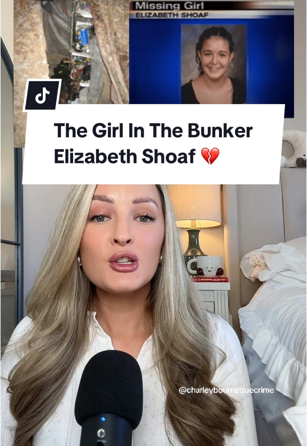 The girl in the bunker - Elizabeth Shoaf 💔 This is the incredible survival story of Elizabeth Shoaf who was kidnapped in 2006 after getting off the school bus and walking home. She was held captive in a terrifying underground bunker by Vinson Filyaw but was rescued after sending a text from her kidnappers phone.. #truecrimetok #truecrimetiktok #truecrimestory #truecrime #crimetiktok true crime story true crime storytime