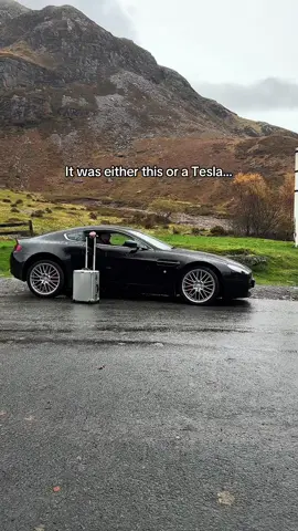 Easiest decision I’ve ever made if you ask me… #astonmartin #vantage #tesla 