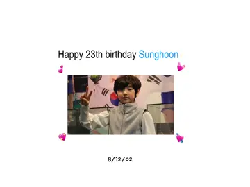 #sunghoon happy birthday my love ♡ #enhypen #viral #engene #fyp @enhypen @TikTok 
