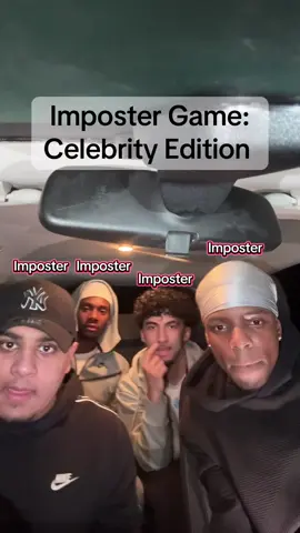 Imposter game!!! #fyp #viral #imposter #trending #celebrity 