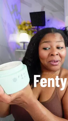 First impressions on Moisture Repair Deep Conditioner from Fenty Hair! Smells like a rich girl for real! Product is also very moisturizing! #deepconditioning #fentyhair #TikTokShopHolidayHaul #fentyhairreview #deepconditioner 