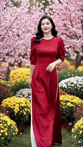 Áo dài nữ 2026 kiểu mới – dáng ôm eo, tay bồng sang trọng, chất gấm kim cương lên hình rất tôn da. Mặc sự kiện, lễ tết hay chụp ảnh đều nổi bật. #aodainu2026 #aodaikieumoi #aodaidangomeo #aodaigamdep #aodaitaybong 