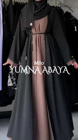 Yumna Miloo restock yhaww#promomakanharian#ootdhijab#abayahitam#pageforyou  