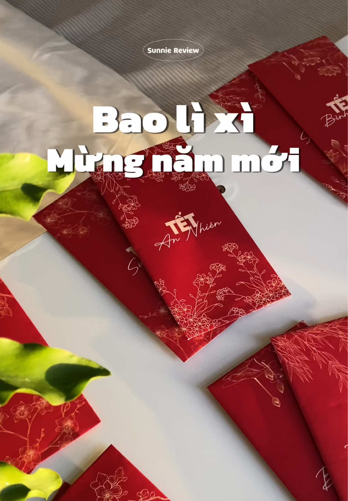Tết gần đến rồi cả nhà ơi, sắm bao lì xì thôi ạ #sunnie #baolixi #baolixitet #baolixidep 