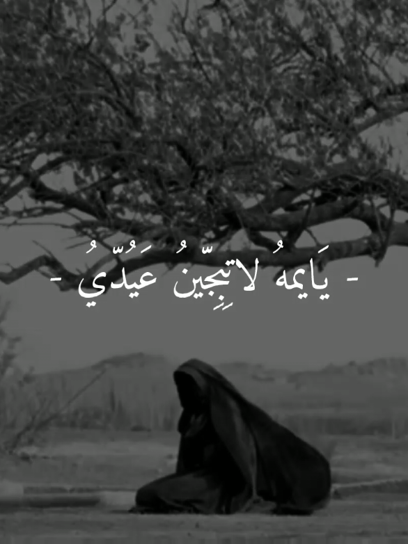 يايمه لاتبجين عيدي وهلهي| #احمد_الساعدي#ام_البنين_عليها_السلام 