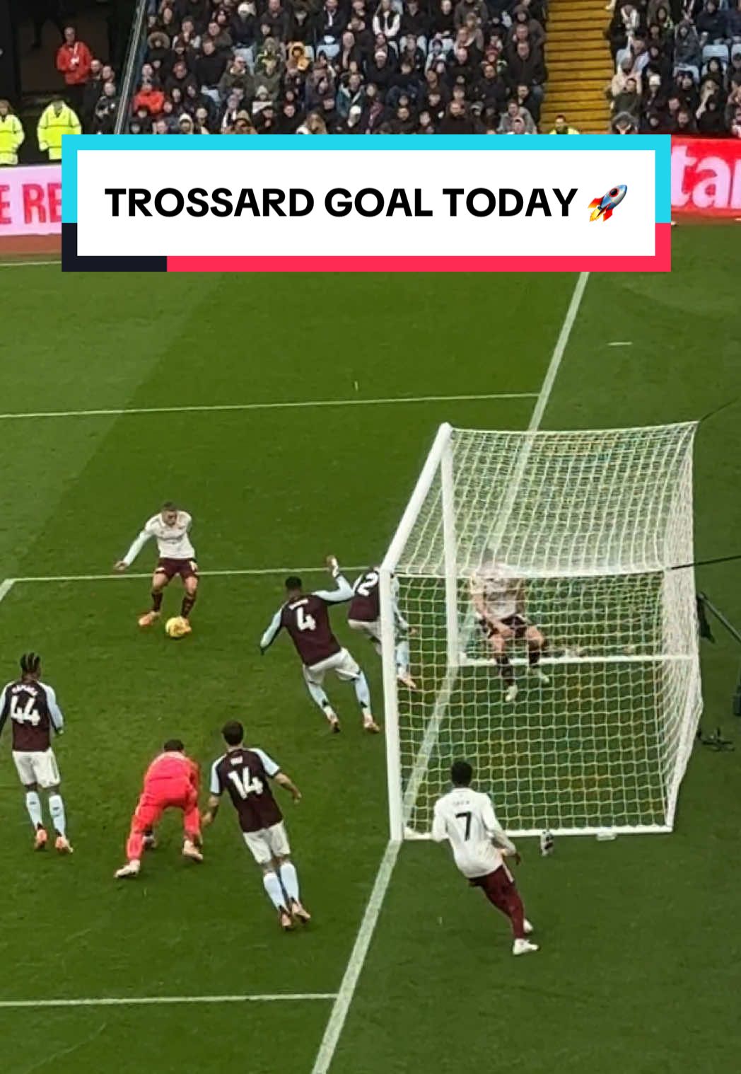TROSSARD GOAL AGAINST ASTON VILLA (football) #arsenal #astonvilla #goal #trossard #PremierLeague 