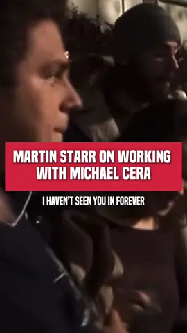 Martin Starr on working with Michael Cera in #Superbad #ThisIsTheEnd #MichaelCera