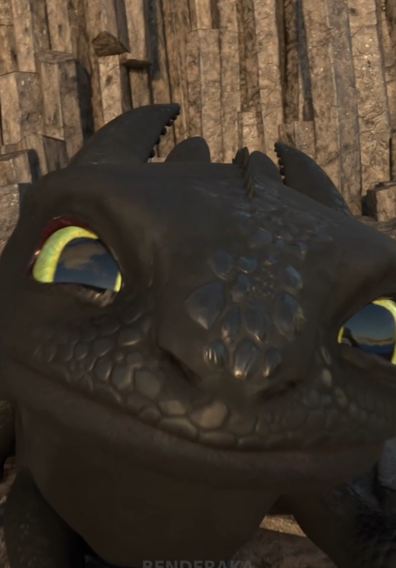 Remade a Tiktok I saw but with Toothless #toothless #httyd #httydedit 