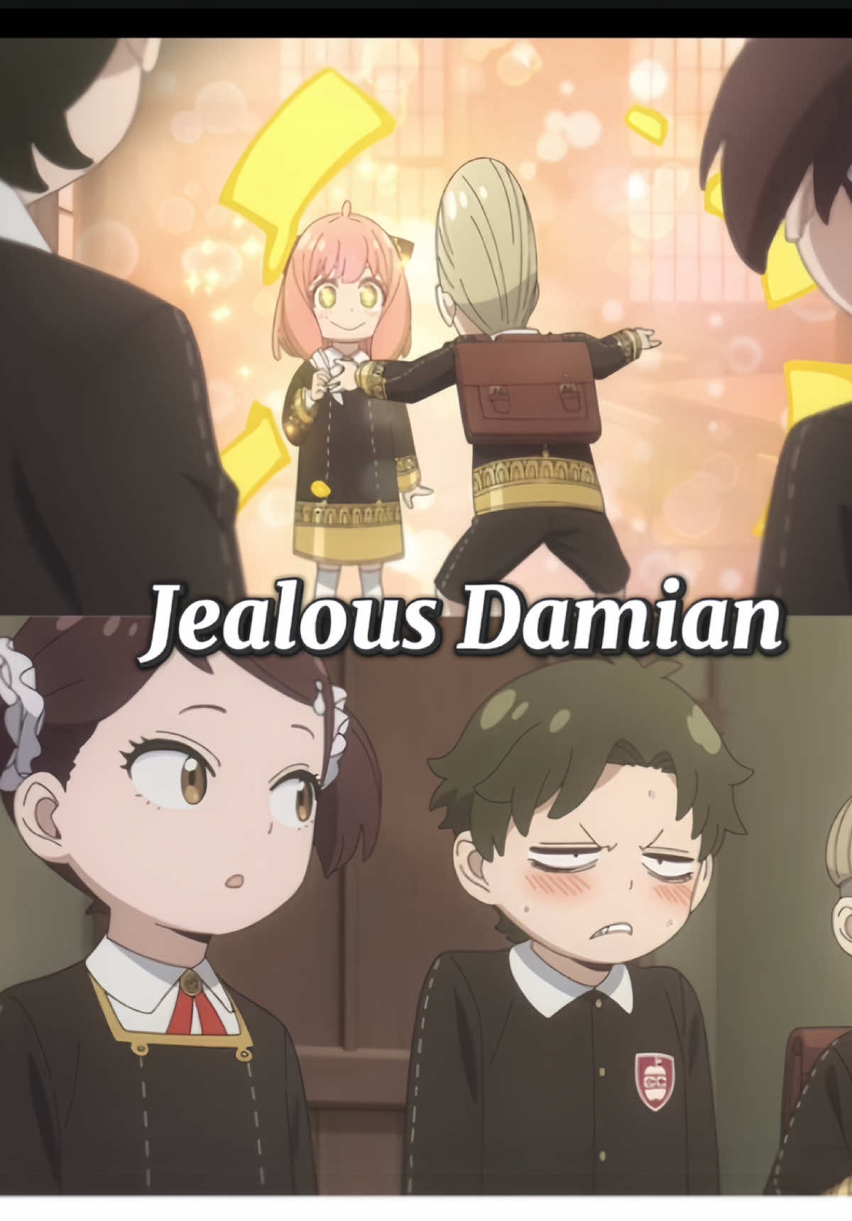 He's jealous!! Season 3 is absolutely amazing 😭🔥 #spyxfamily #spyxfamilyseason3 #anya #damian #anyaxdamian SPY X FAMILY SEASON 3 EP 10