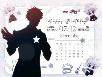 : Happy birthday Satoru 🩵 ib | _q.lnwin |  #gojo #gojousatoru #jujutsukaisen #xuhuong #azuvino 