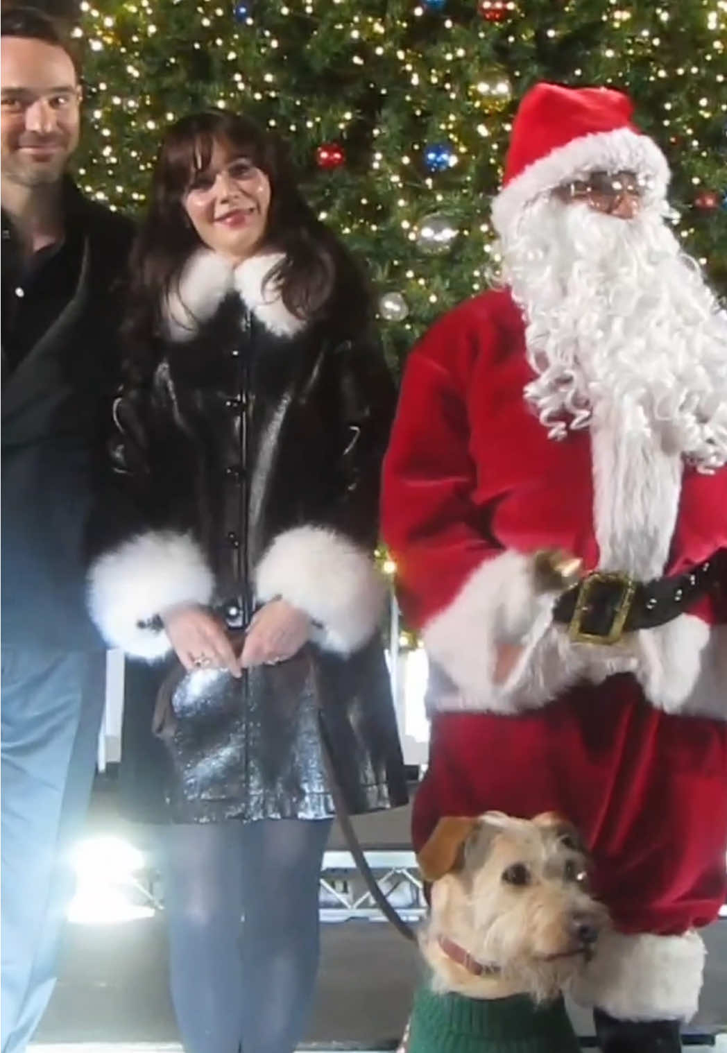 Merv is press-trained, obviously. Such a fun night for the screening of our new movie, Merv. Out Dec. 10 on Prime. 