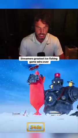 Streamers greatest ice fishing game wins ever #kickstreaming 