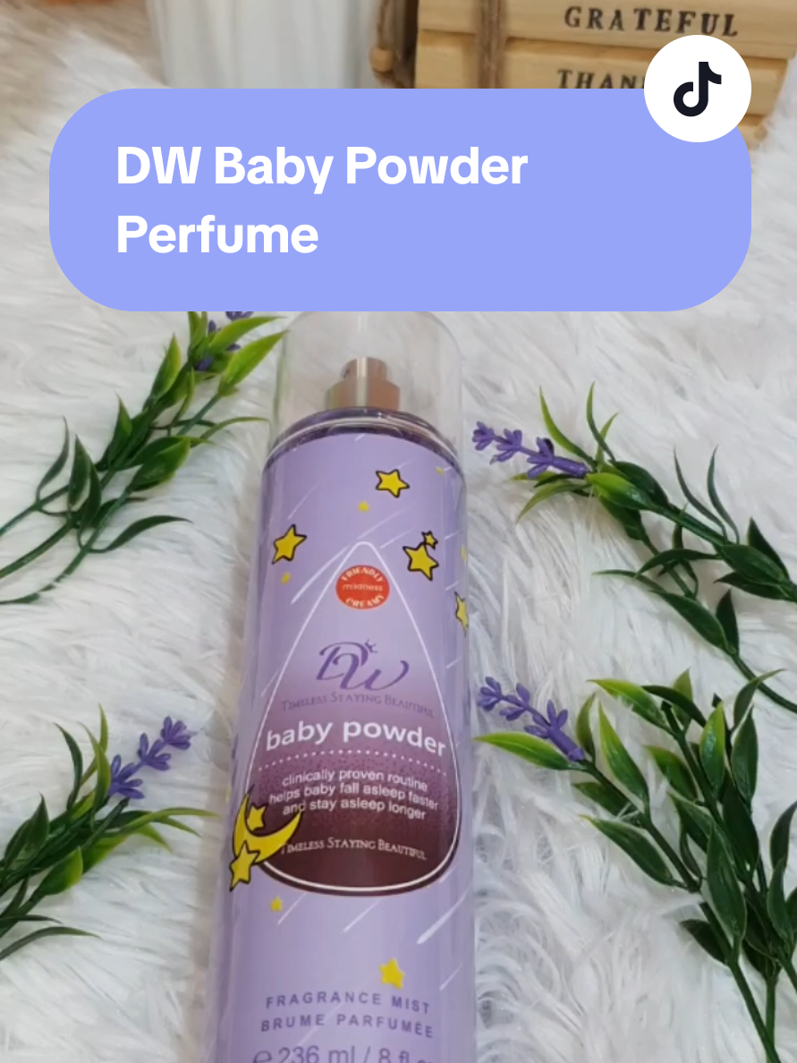 DW Baby Powder Perfume!💜 #perfume #longlastingperfume #babypowderperfume #dwperfume #dwbabypowderperfume 