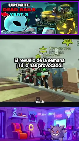 Recordando la update Yeat #deadrails #roblox #seyaru #rielesmuertos