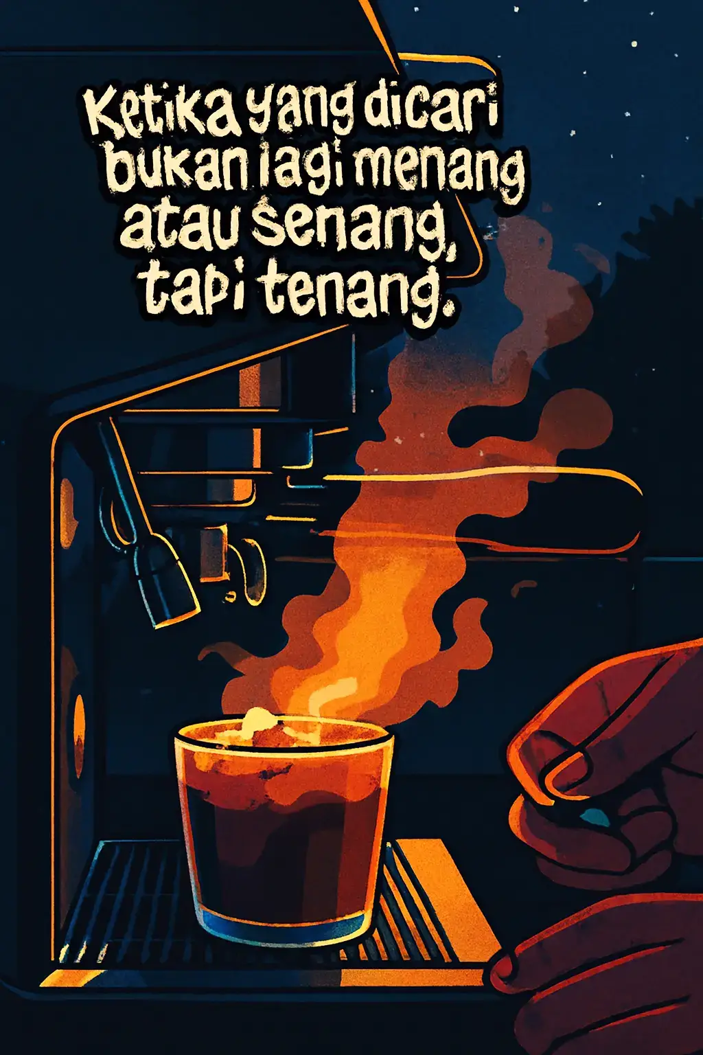 ga mau berharap apa2 lagi selain tenang... ☕