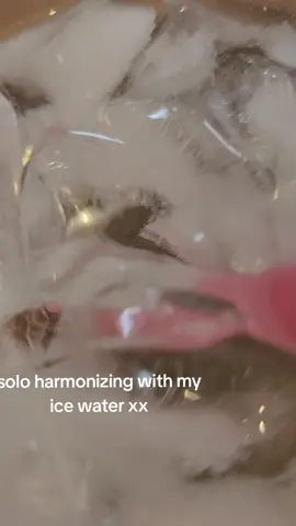 felt like doing a solo for my first vid🤷 #singing #harmony #icewater #Asmr #fyp 