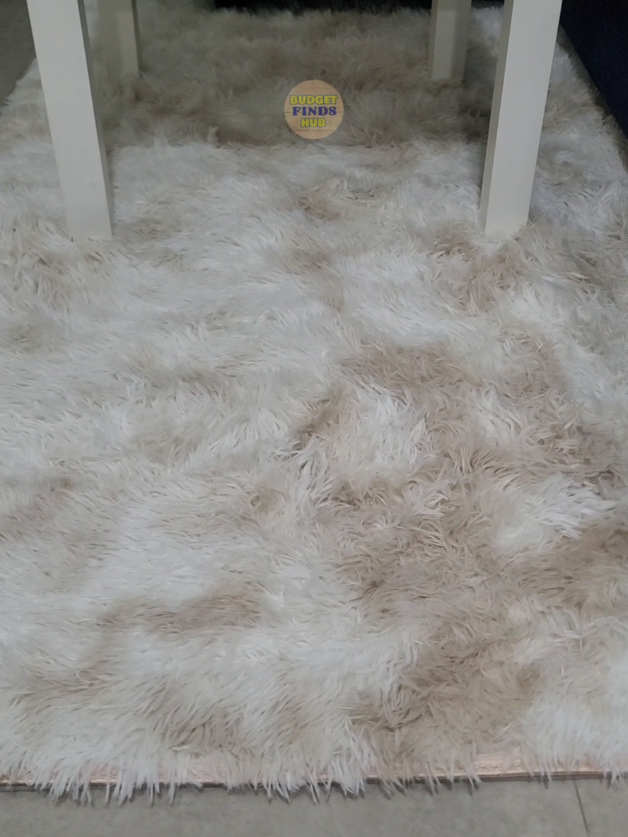 Want a cozy makeover this fluffy carpet is a game-changer. Soft, stylish, and super affordable.  #Homecarpet #RoomMakeover #CozyAesthetic #FluffyCarpet  #homedecor 