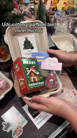 Ước gì ông già Noel biết mình thích gì #merrychristmas #noel #stationery 