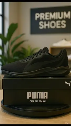 PUMA Sepatu Lari Twitch Runner Black-Black #puma #pumaoriginal #sepatulari #fyp 