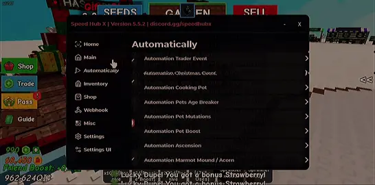 Script ở phần bình sờ luận anh em nhé #robloxvietnam🇻🇳 #growagarden#speedhub #robloxphilippines #scriptgrowagarden 