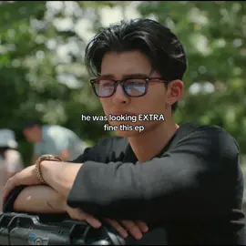 thee with glasses 🙂‍↕️🙂‍↕️                           #meandtheeseries #meandthee #pondnaravitt #thaibl #gmmtv 