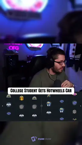 College Student Gets Hotwheels Car