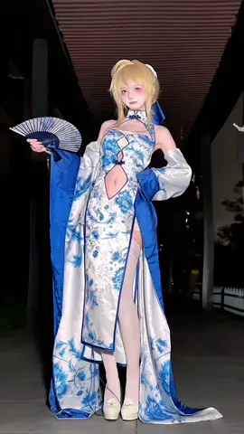 bộ này nuột  quá #cos #artoria #sabercosplay #fate #xh 