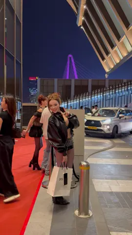 Trang Nemo ra về sau sự kiện#thamdoshowbiz #dolong #dolongfashionshow #trangnemo 