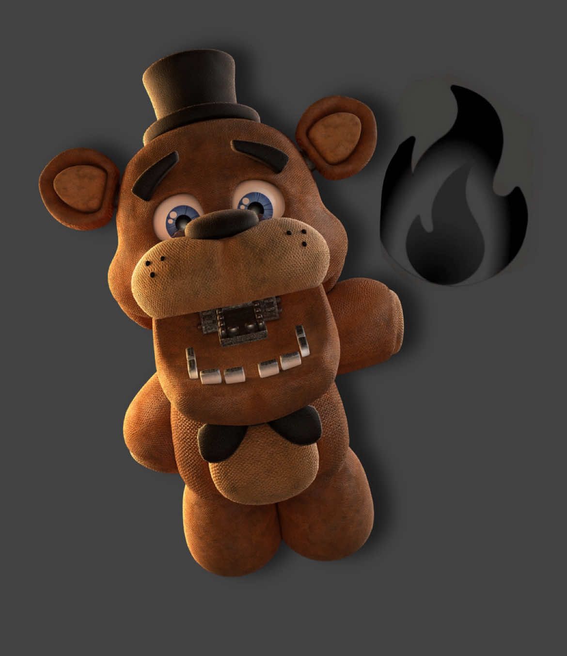 Freddy Fazbear Racha #meme #chuoitiktok #chuoi #fnaf #viral 