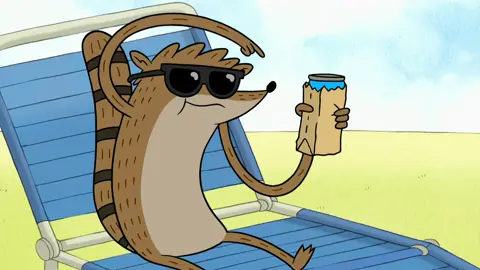 chi chi chi chillin' #RegularShow #Mordecai #Rigby #HiFiveGhost #Chillin #CartoonNetwork