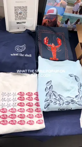 @what the shell POP-UP TODAY 🐚🦞❄️ #capecod #capecodmassachusetts #popup#SmallBusiness #trending 