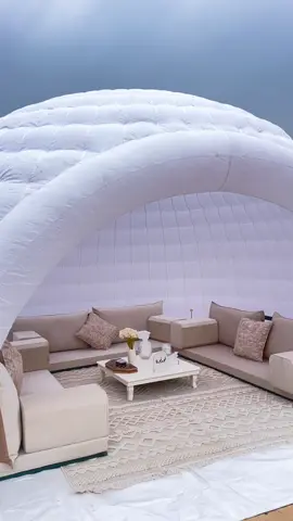 حياكم الله في القبة الثلجية ✨🩵. #الخرج #شتوية_الخرج #مخطط_البرج_الخرج #اماكن_الخرج #جلسات_شتوية 