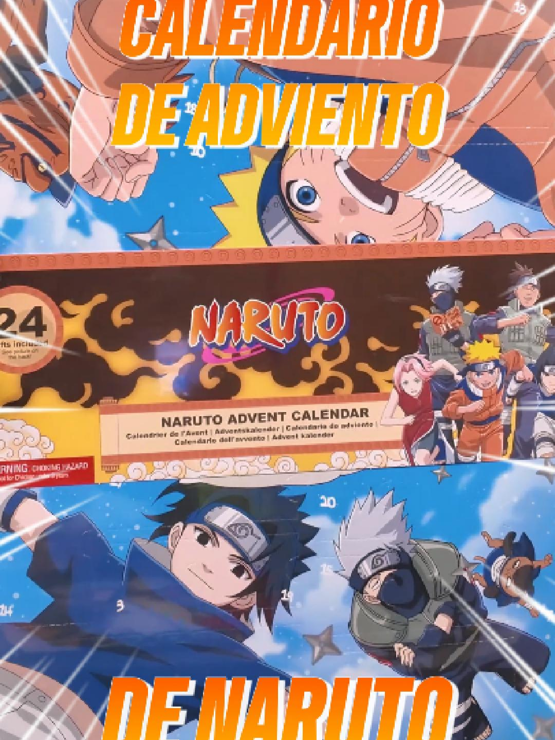 Día 1, 2 y 3 del calendario de adviento de Naruto #calendarioadviento #naruto #anime #unboxing