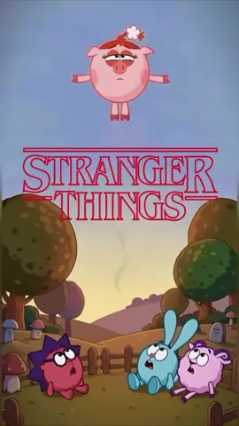 Очень смешариковые дела. В интернете показали как бы выглядели Смешарики в Очень странных делах. Подписывайтесь на наш тг okroshkadaily, там больше интересного 