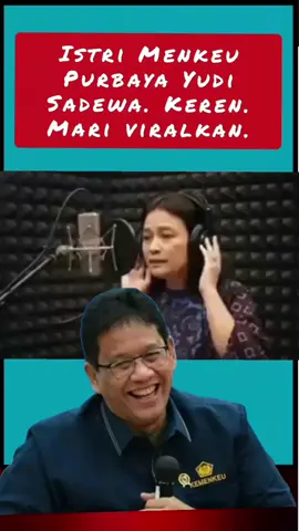 Istri Menkeu keren suaranya #menkeupurbaya #purbayayudhisadewa  #CapCut #fyp #indonesia🇮🇩 