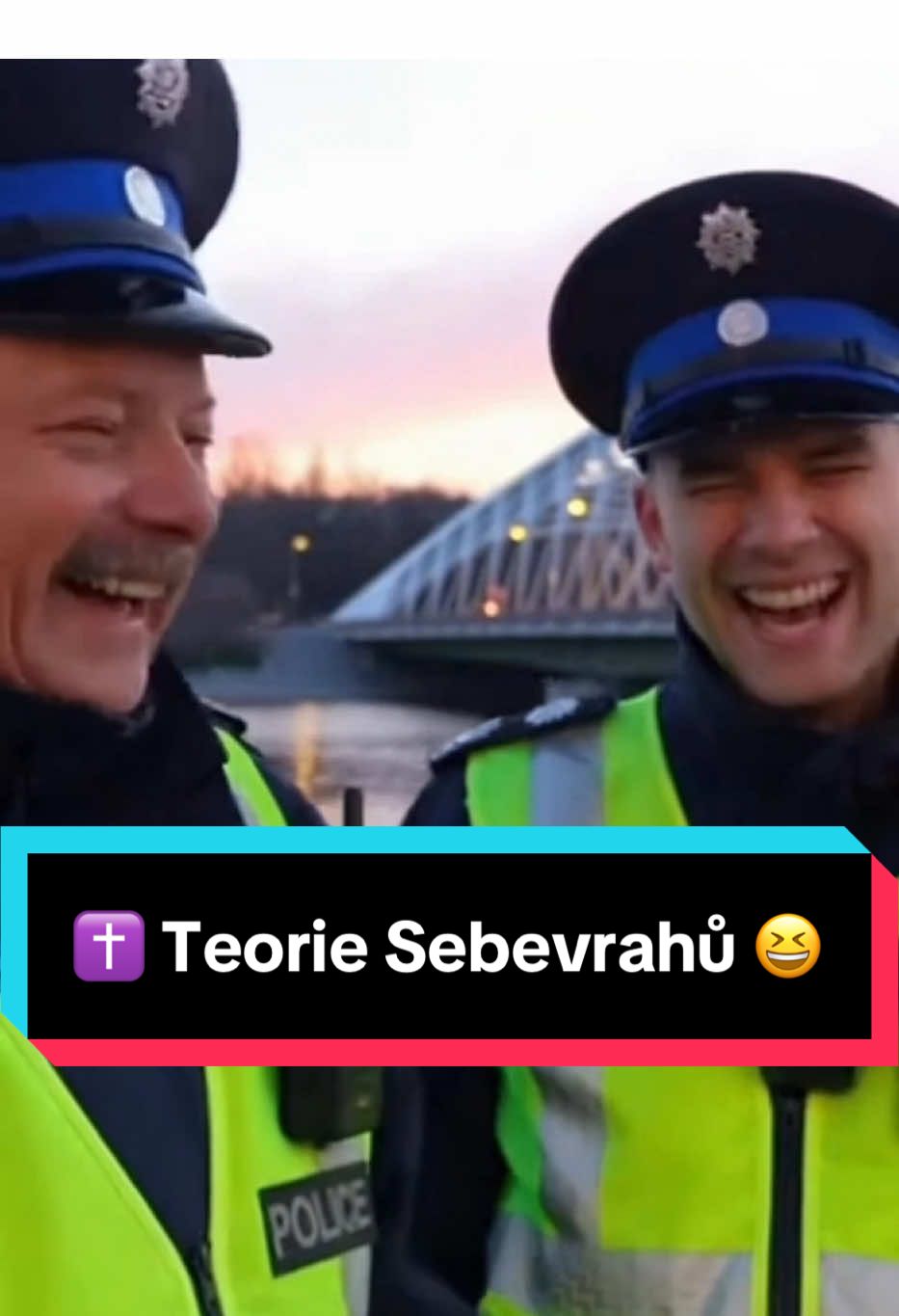 ✝️Teorie sebevrahů😆#vtipyczsk #vtip #vtipy #policie #sebevrah