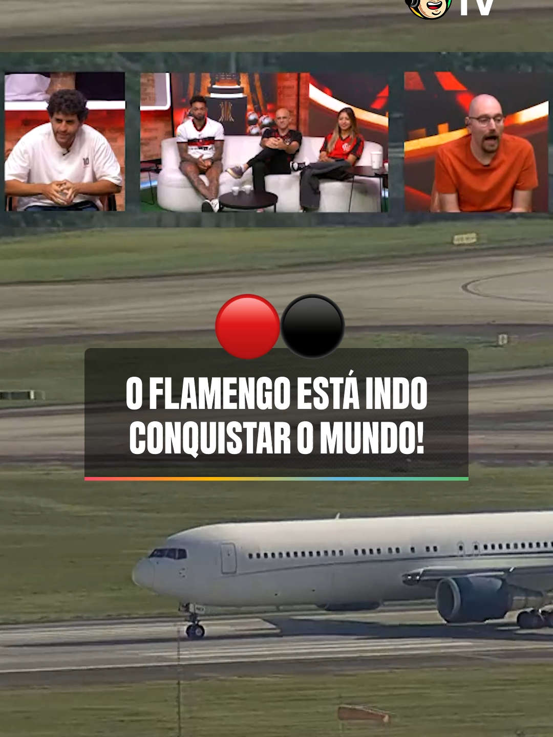 ⚠️ É OFICIAL: O FLAMENGO JÁ ESTÁ VOANDO PARA O CATAR, RUMO À CONSQUISTA DE MAIS UM MUNDIAL! 🌎🏆 #AeroFla #Flamengo #CoberturaCazéTV #MundialNaCazéTV #tiktokesportes