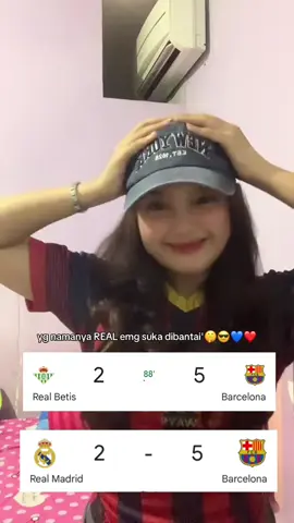 udah bagus 2-5 malah nambah 3-5🤣🥶💙😭 #viscabarca🔴🔵 #laliga #realmadrid #xybca #fypage 