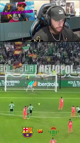 Neymar watched FC Barcelona vs Betis Sevilla #footballtiktok #football #fyp #Soccer #highlights #goal #fcbarcelona #barca #penalty #reaction #lamineyamal #yamal #betis #ferrantorres #pedri #ferminlopez #raphinha #lewandowski #antony