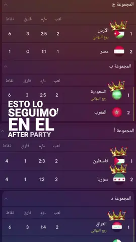 المتصدرين للجولة الثانية 🇮🇶🇵🇸🇸🇾🇯🇴🇸🇦🔥🤍#الأردن🇯🇴 #بلاد_الشاَم #كأس_العرب #السعوديه🇸🇦 #فلسطين_سوريا_الاردن_اللبنان_العراق 