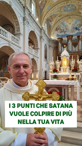 I 3 punti che Satana vuole colpire di più nella tua vita Quando il diavolo vuole distruggere la tua vita, non lo fa con un attacco diretto. Cerca una crepa… e poi entra lentamente. Oggi ti svelo i 3 punti che Satana mira a colpire: 1️⃣ Le tue preoccupazioni Satana ama vederti ansioso, insonne e con la mente confusa. Perché quando la tua testa è piena di 