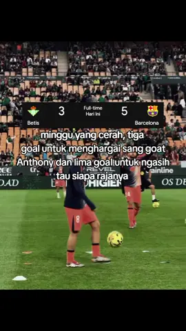 bantai² + pucuk dingin🤩#barcelona #fcbarcelona #realbetis #viscabarca #zxycba 