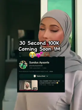 1m coming soon😍 ❤️ @Sundus_ Ayanle  .. .. #foryoupage #fyp #viral 