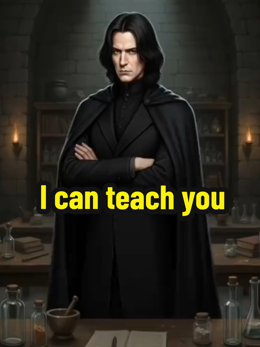 You will remember this teacher all your life ⚗️🧪✨ #severussnape  #snapetok  #severustok #hogwarts #harrypotter 