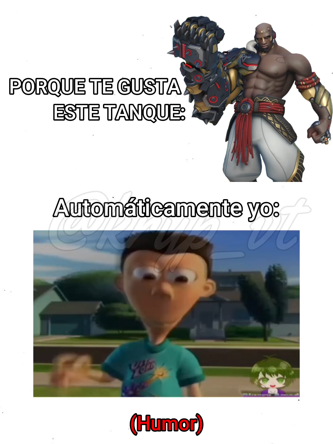 (Humor) #krypsy #main #doomfist #overwatch #overwatch2 #blizzard #blizzardentertainment #humor #humortiktok #tanque